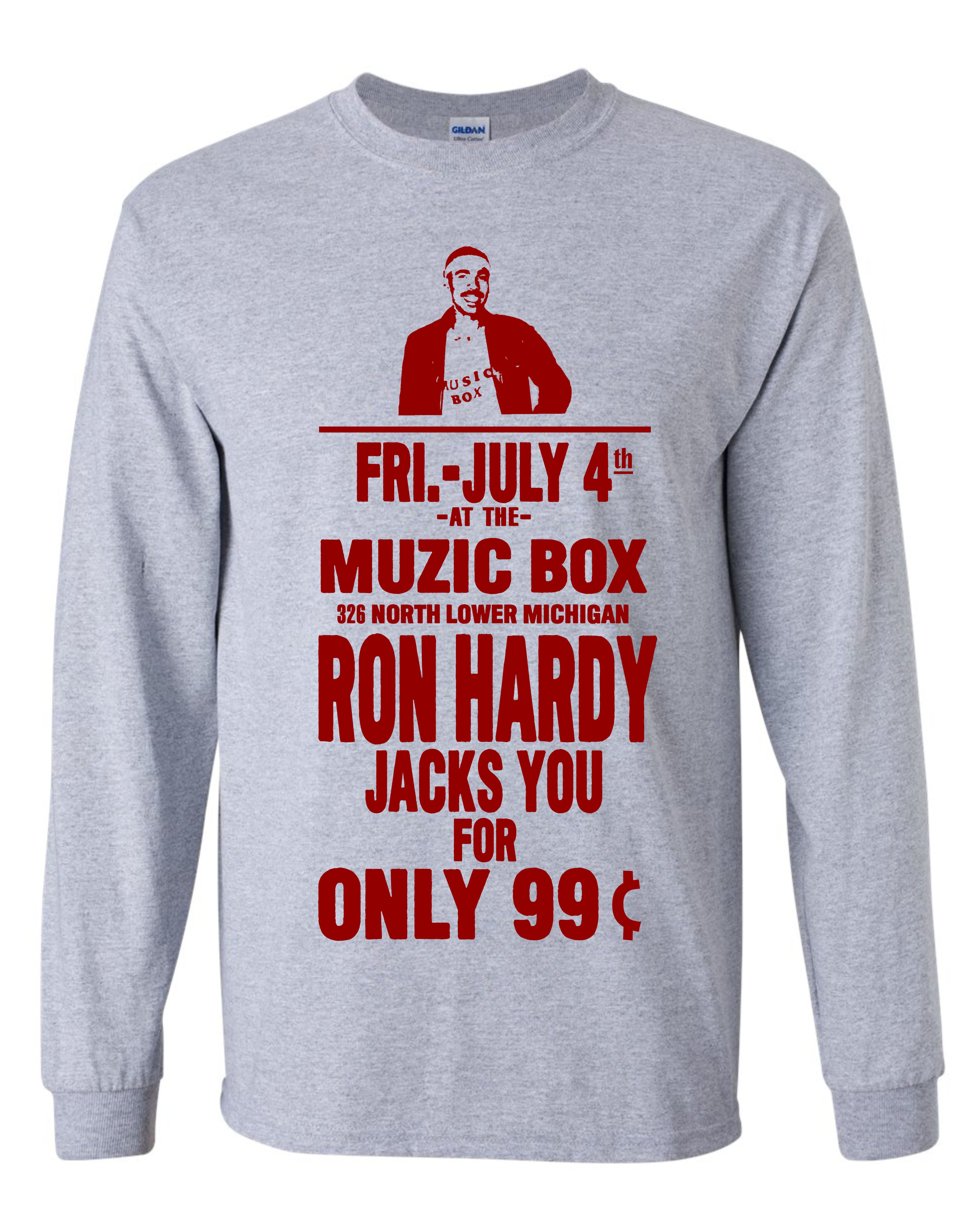 Ron Hardy Muzic Box Long Sleeve Shirt