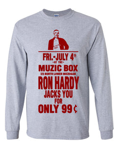 Ron Hardy Muzic Box Long Sleeve Shirt