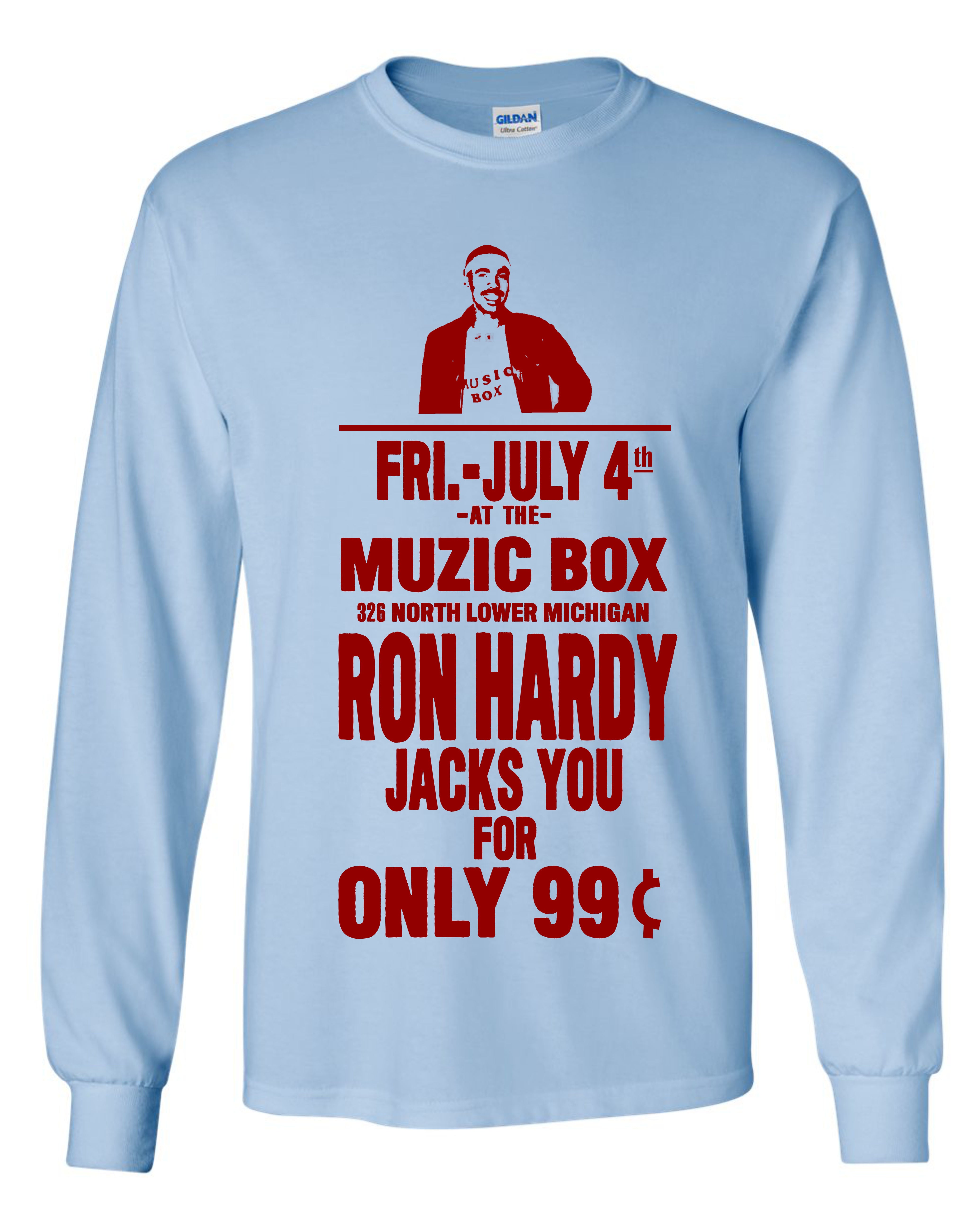 Ron Hardy Muzic Box Long Sleeve Shirt