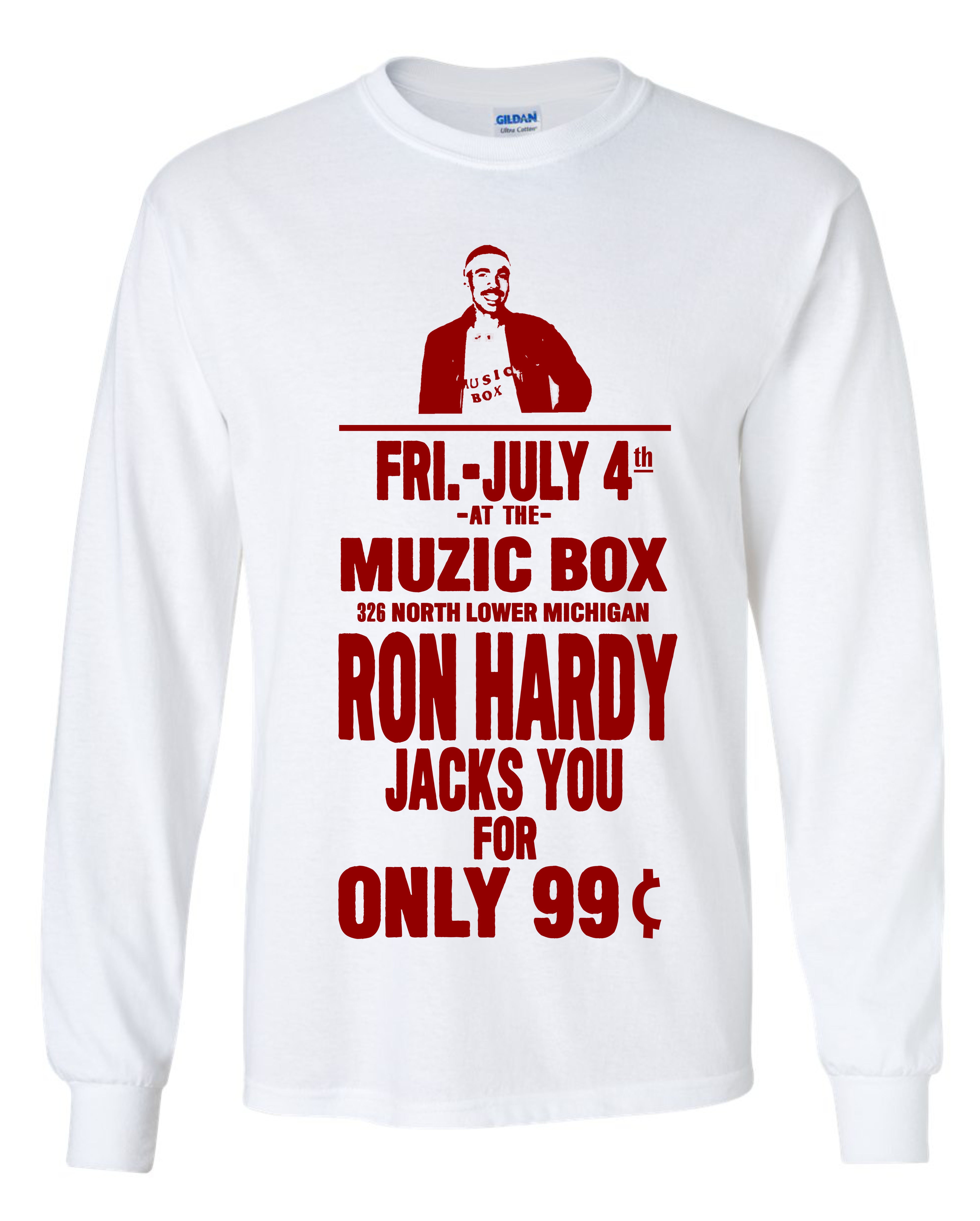 Ron Hardy Muzic Box Long Sleeve Shirt