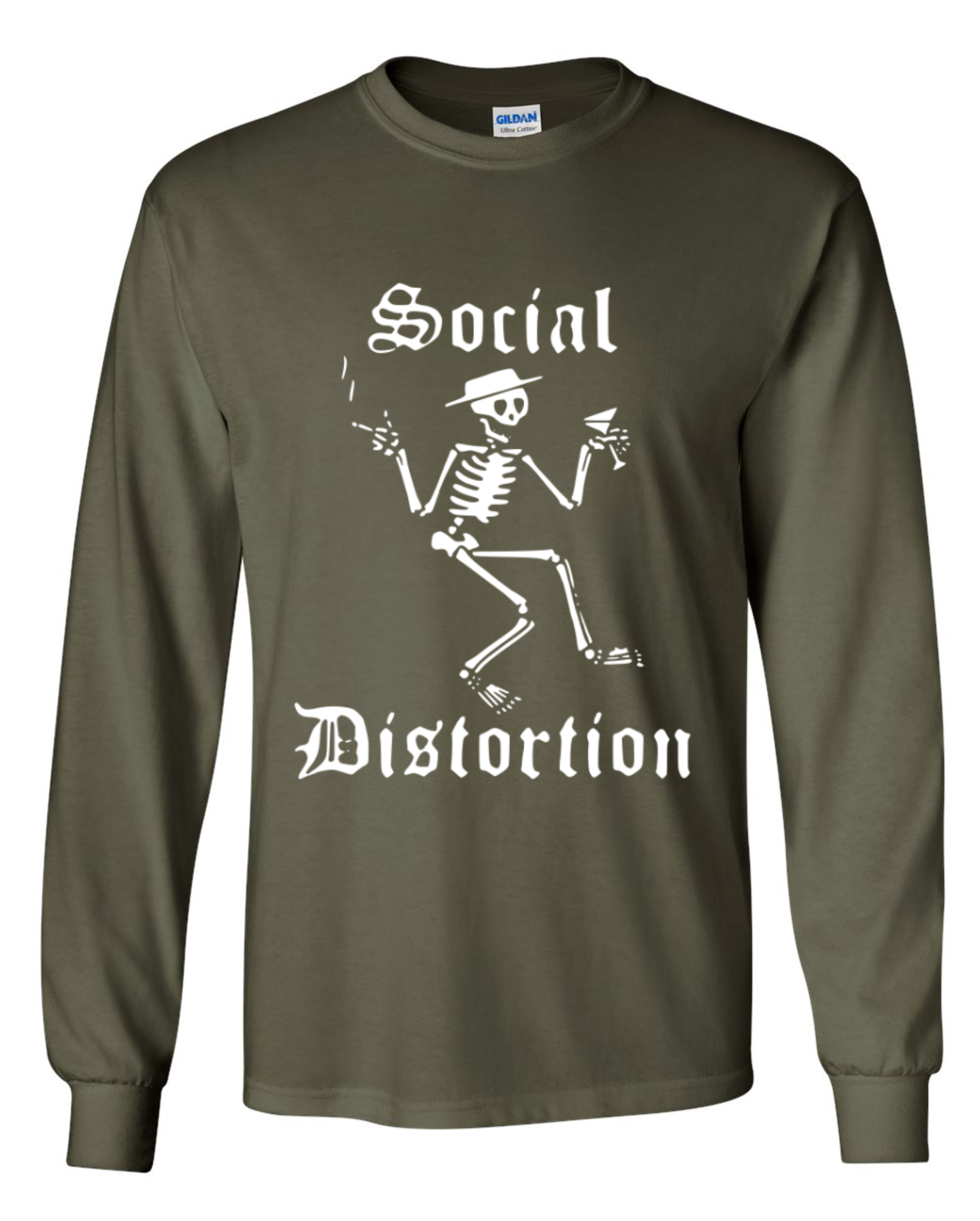 Social Distortion Long Sleeve Shirt