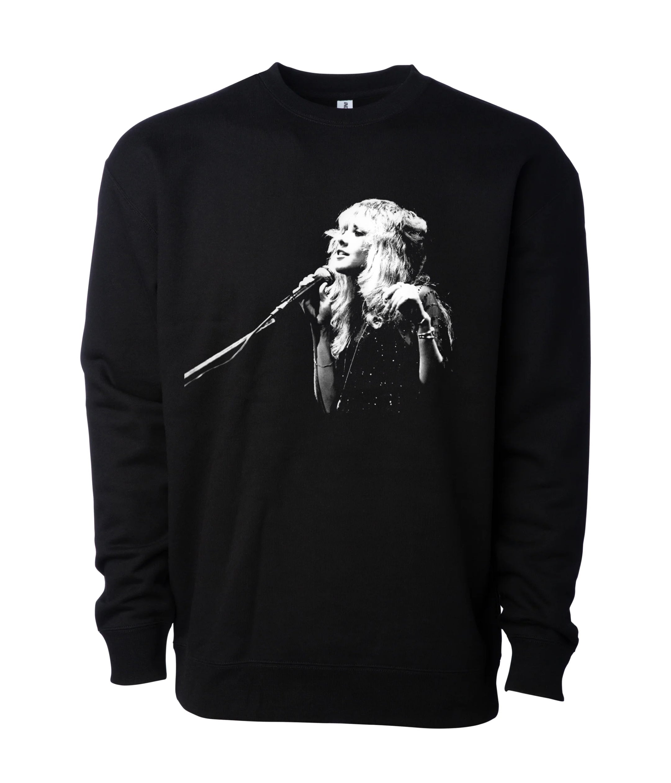 Stevie Nicks Black and White Sweatshirt