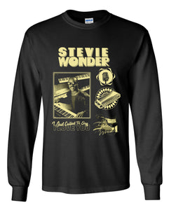 Stevie Wonder - I Just Called To Say... Long Sleeve Shirt