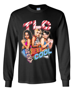 TLC Crazy Sexy Cool (Candy Cane Design) Long Sleeve Shirt