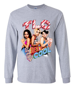 TLC Crazy Sexy Cool (Candy Cane Design) Long Sleeve Shirt