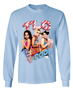 TLC Crazy Sexy Cool (Candy Cane Design) Long Sleeve Shirt