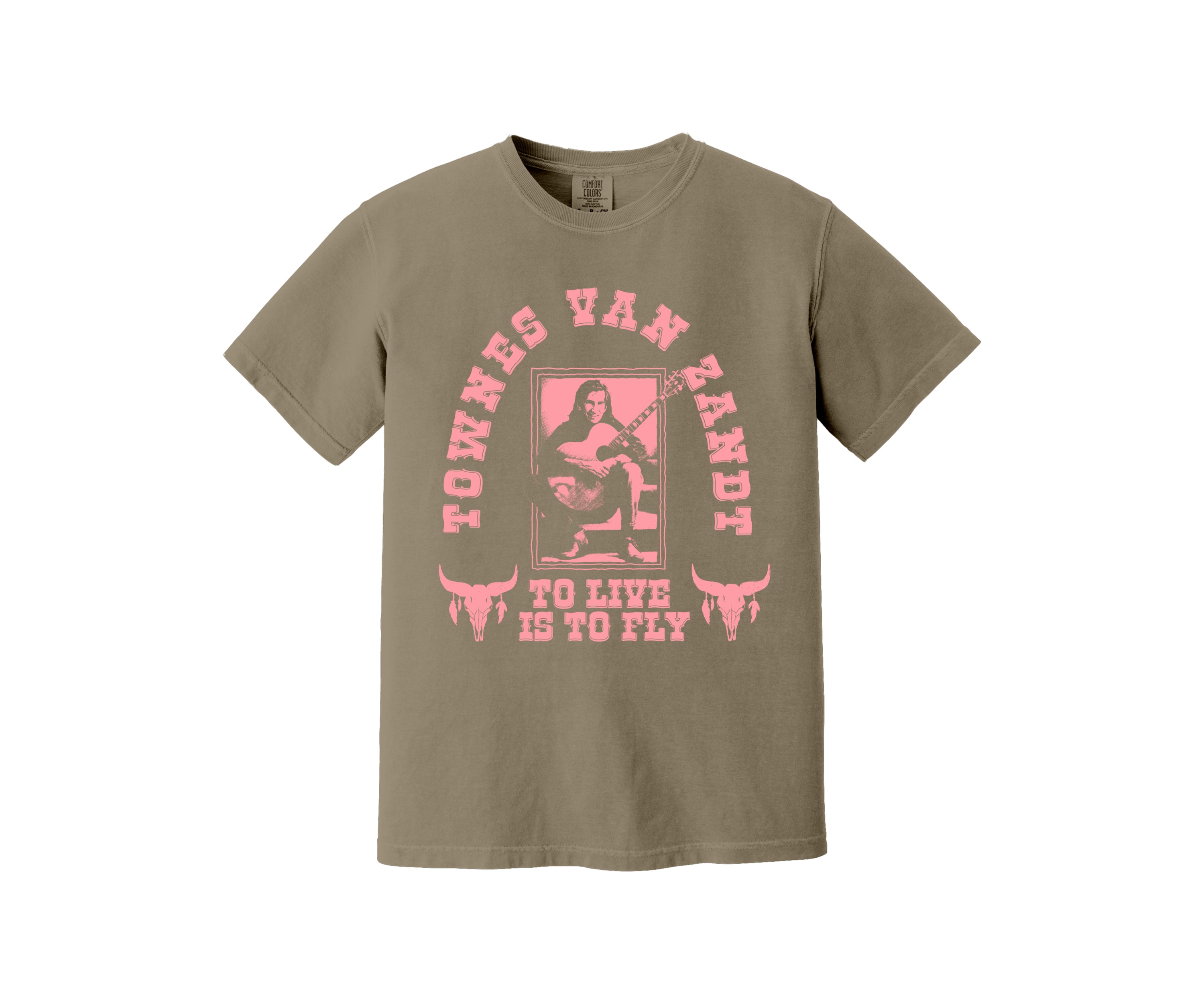 Townes Van Zandt Heavyweight Shirt