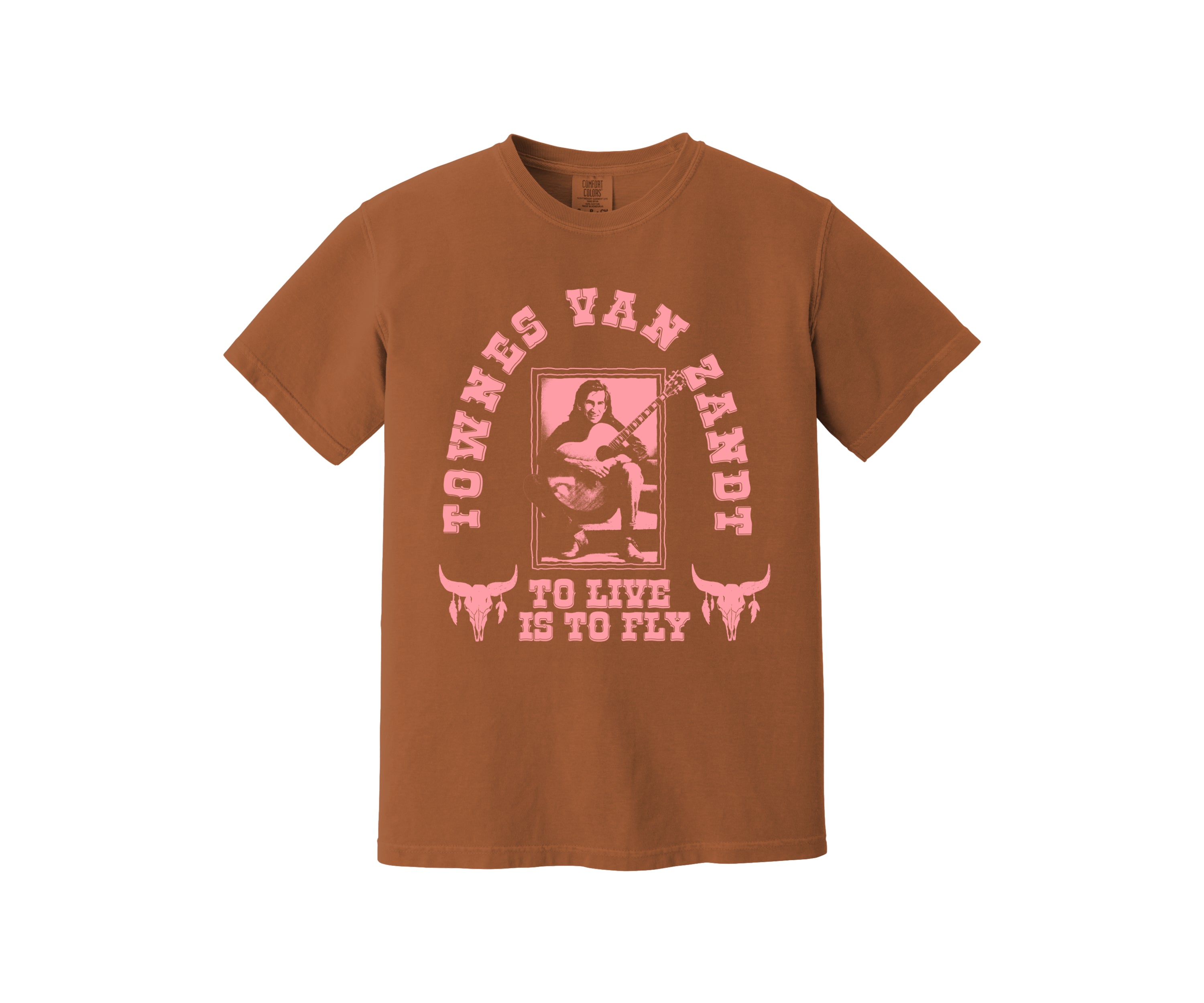 Townes Van Zandt Heavyweight Shirt