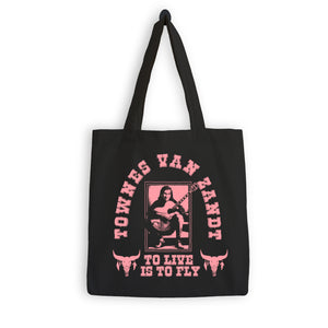 Townes Van Zandt Tote Bag