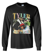 Load image into Gallery viewer, Tyler The Creator Distressed Design Long Sleeve Shirt
