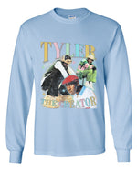 Load image into Gallery viewer, Tyler The Creator Distressed Design Long Sleeve Shirt
