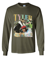 Load image into Gallery viewer, Tyler The Creator Distressed Design Long Sleeve Shirt
