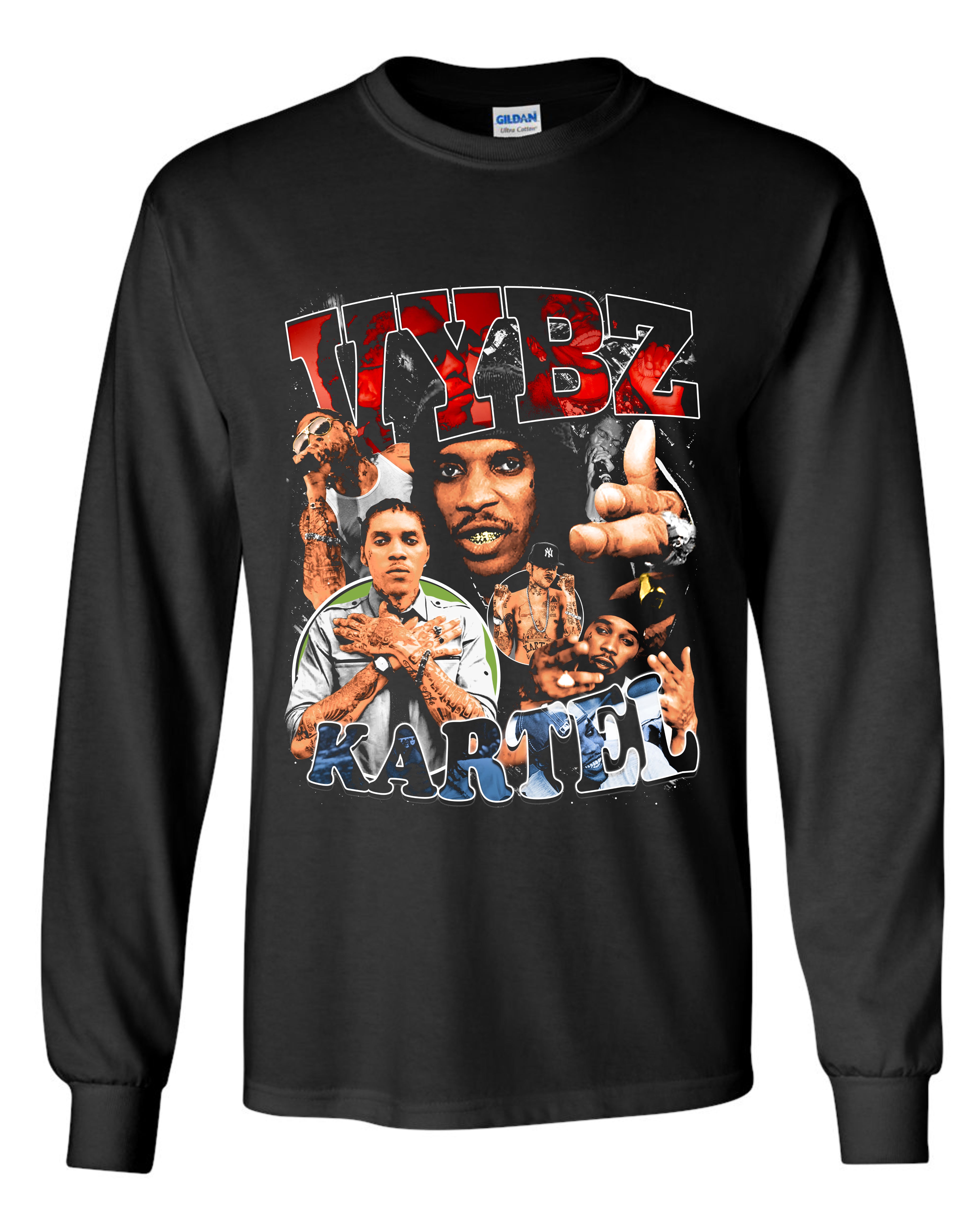 Vybz Kartel Long Sleeve Shirt