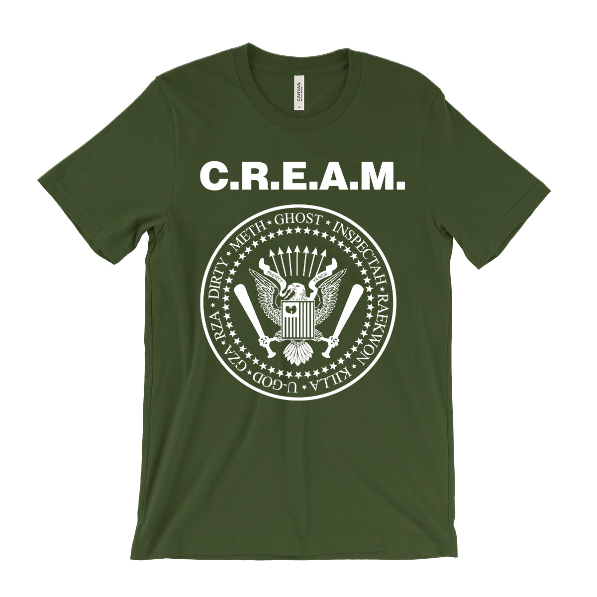 Wu Tang C.R.E.A.M. x Ramones T-Shirt