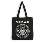 Load image into Gallery viewer, Wu-Tang Clan x Ramones - C.R.E.A.M. Tote Bag
