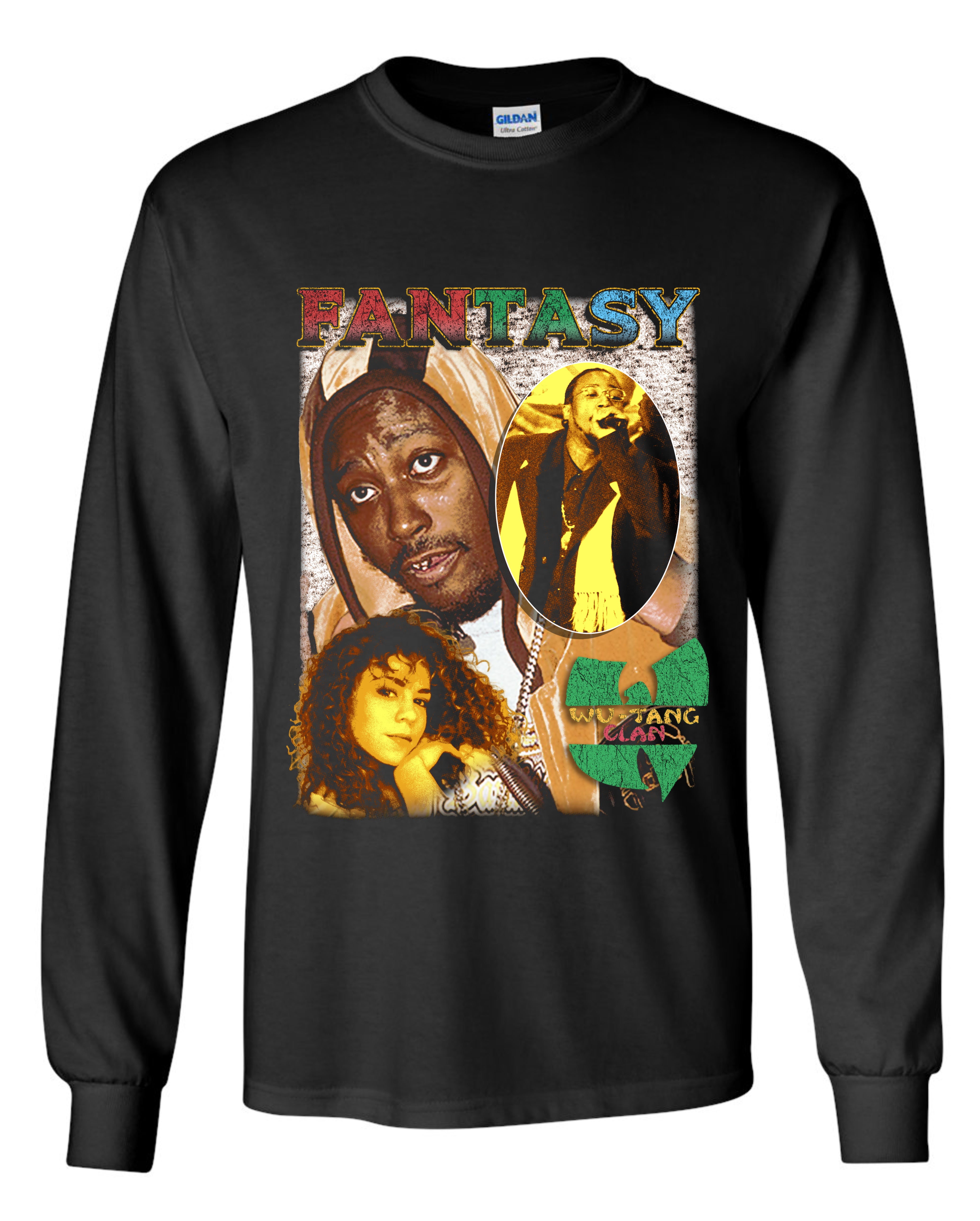 Mariah Carey x Ol' Dirty Bastard (ODB) Fantasy Long Sleeve Shirt