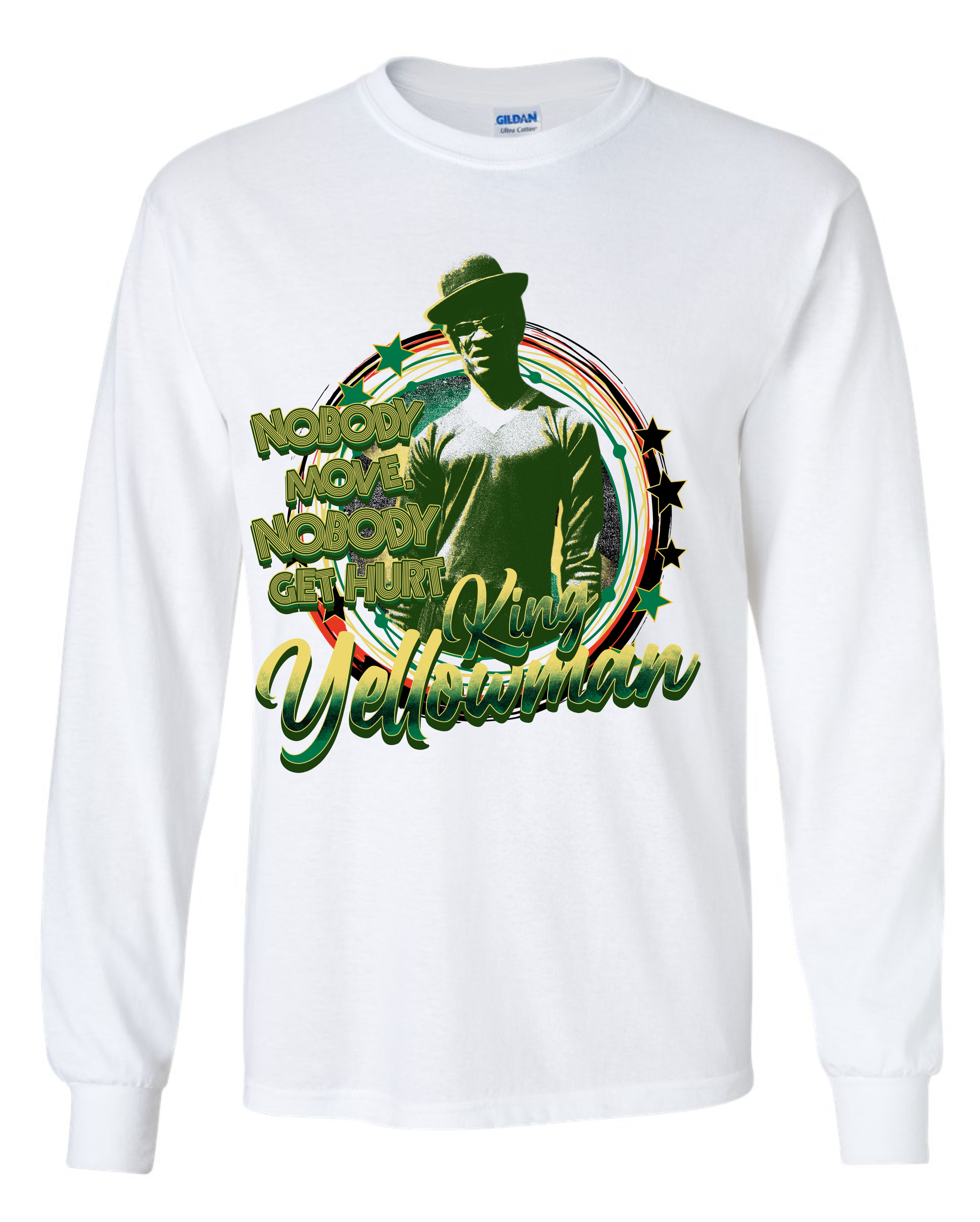Yellowman Nobody Move, Nobody Get Hurt Long Sleeve Shirt