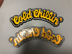 Cold Chillin' Gold Logo Patch