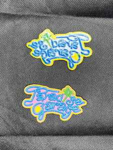 Paradise Garage Text Logo Patch