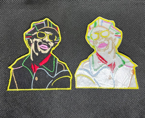 Stevie Wonder smile Patch