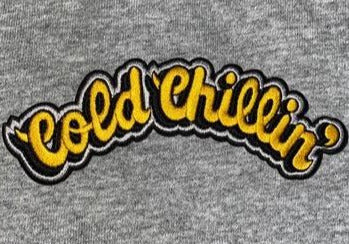 Cold Chillin' Gold Logo Patch