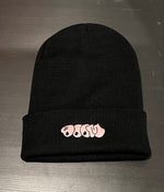 Load image into Gallery viewer, MF Doom Pink Bubble Beanie
