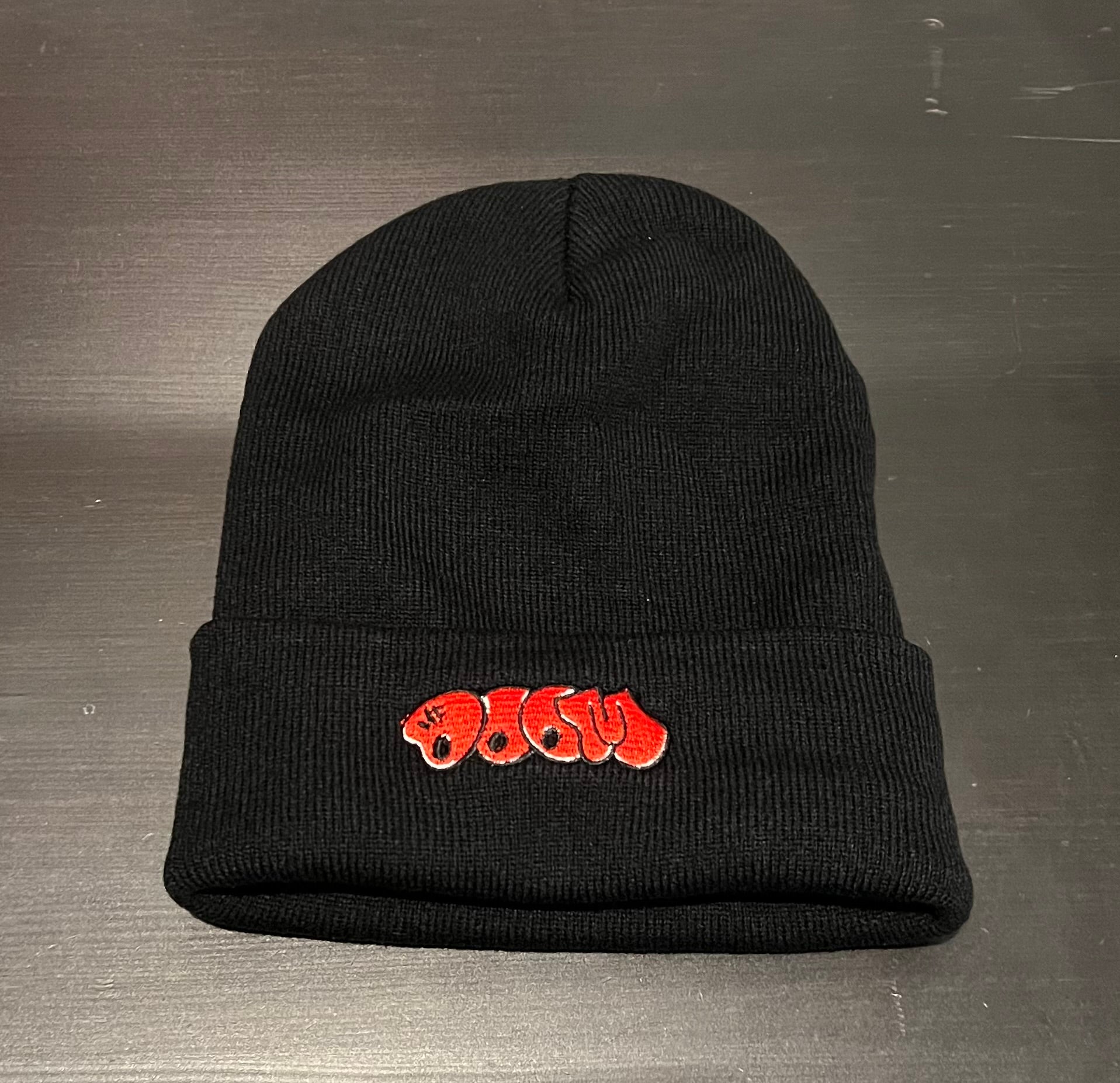 MF Doom Red Bubble Beanie