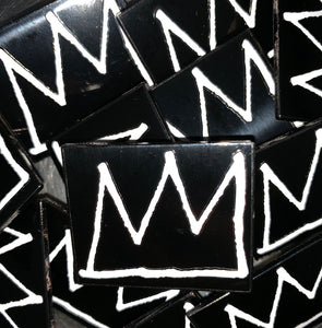 Jean-Michel Basquiat Crown Pin