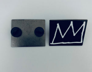 Jean-Michel Basquiat Crown Pin