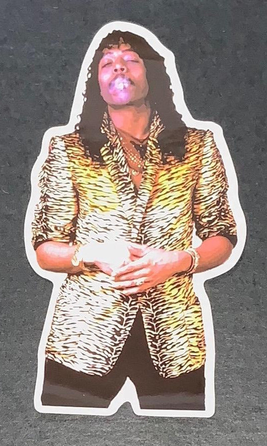 Rick James and Grace Jones Stickers