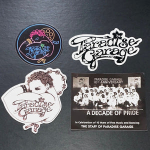 Paradise Garage Stickers