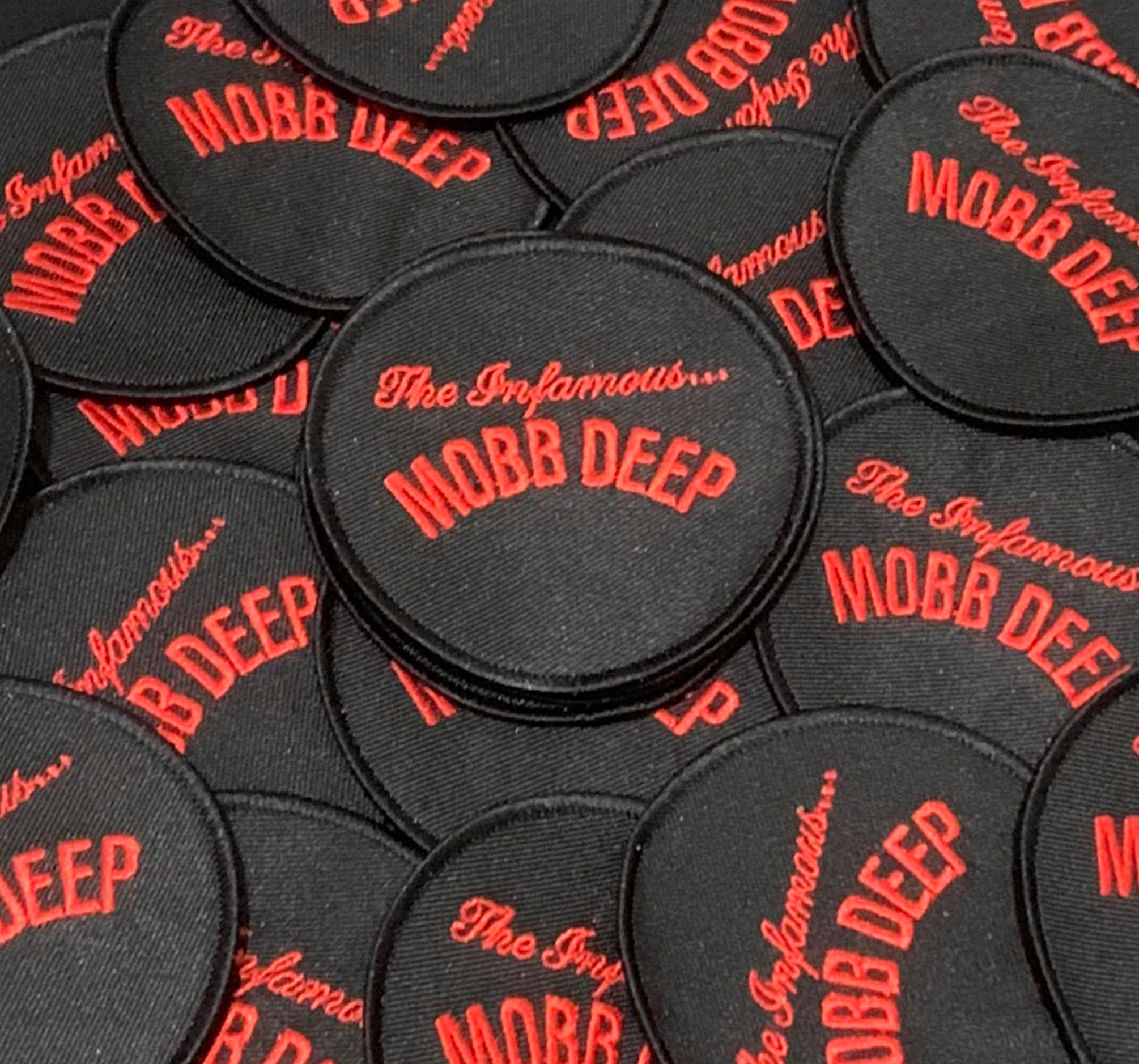 Mobb Deep Red and Black Patch