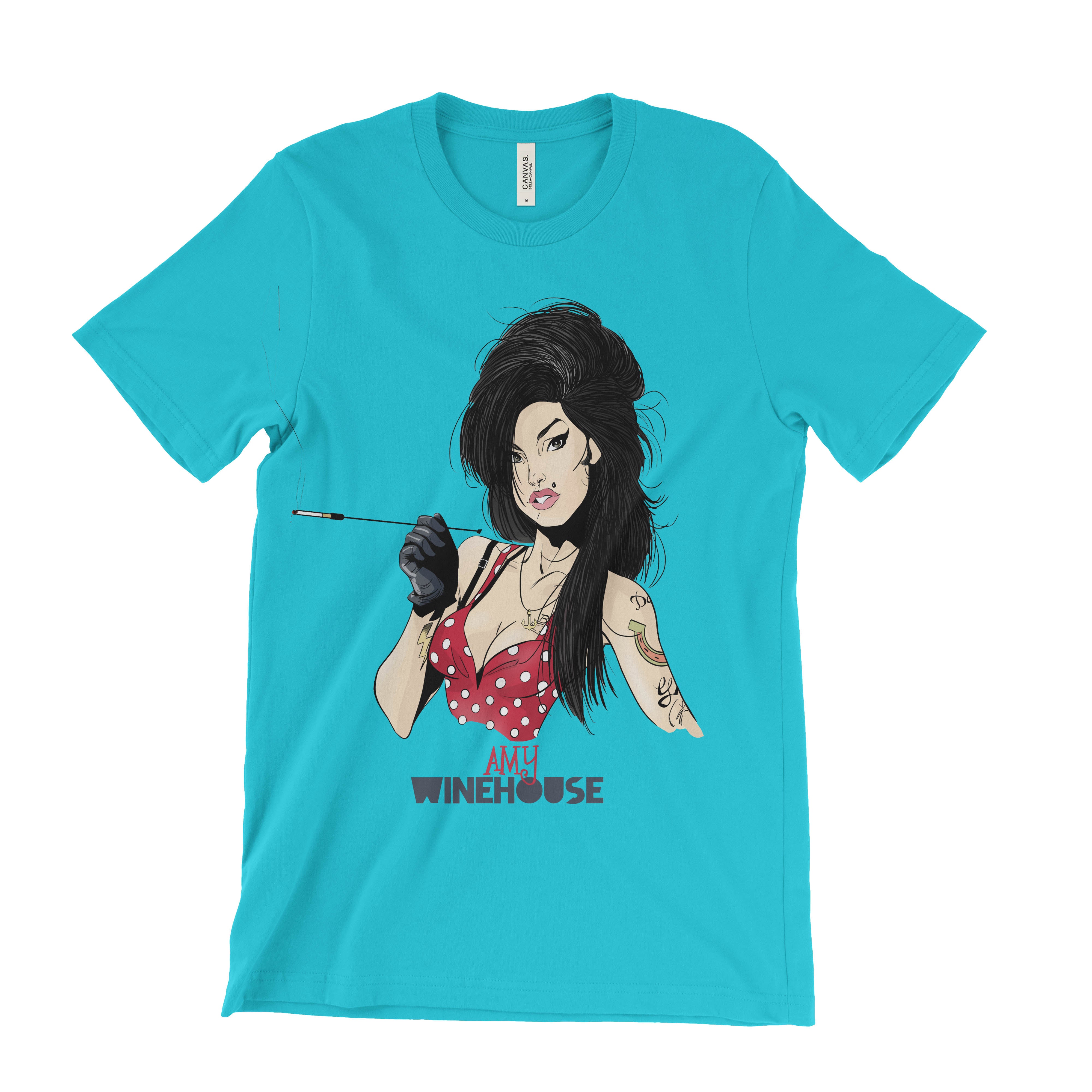 Amy Winehouse Smoking T-Shirt