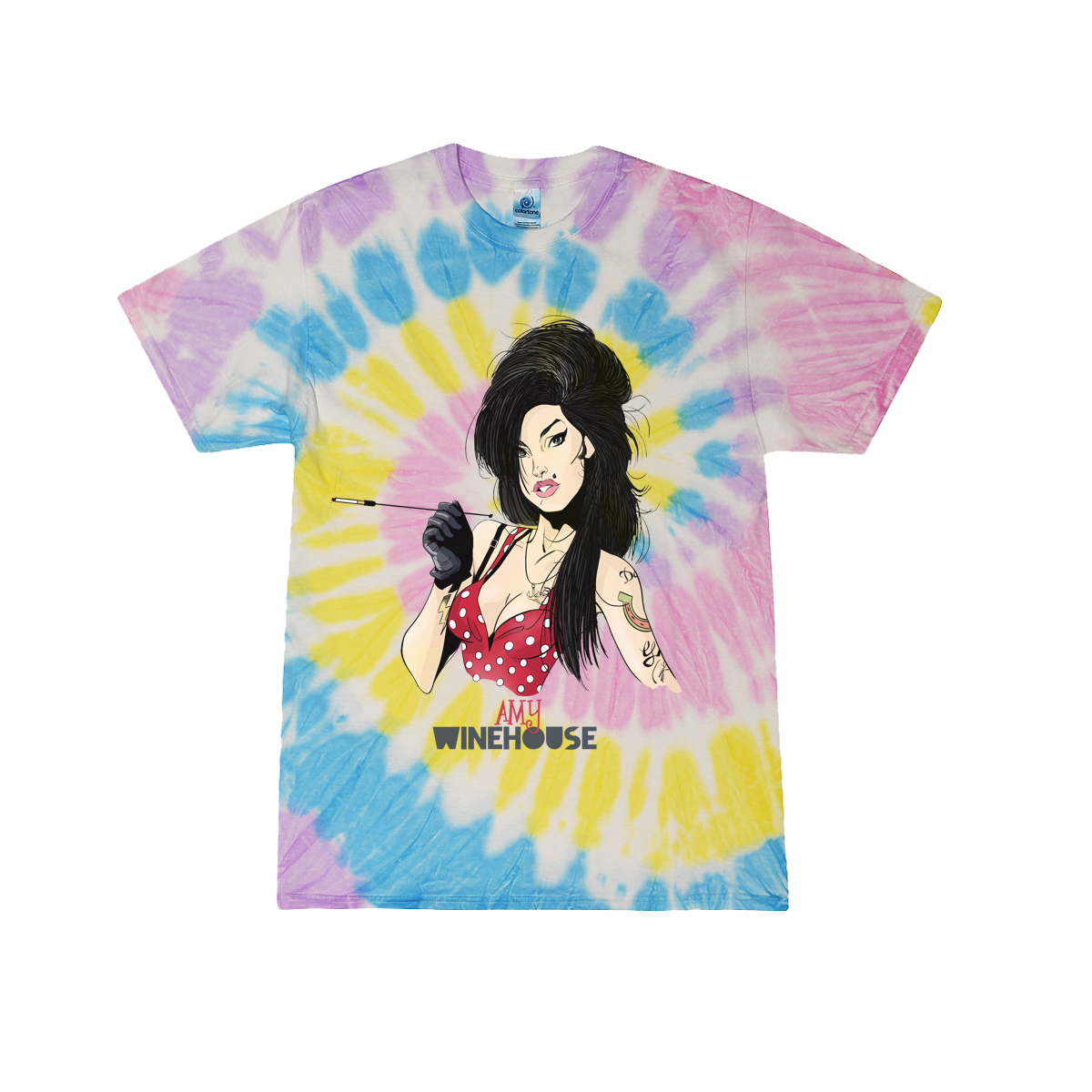 Amy Winehouse Tie Dye T-Shirt