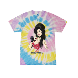 Amy Winehouse Tie Dye T-Shirt