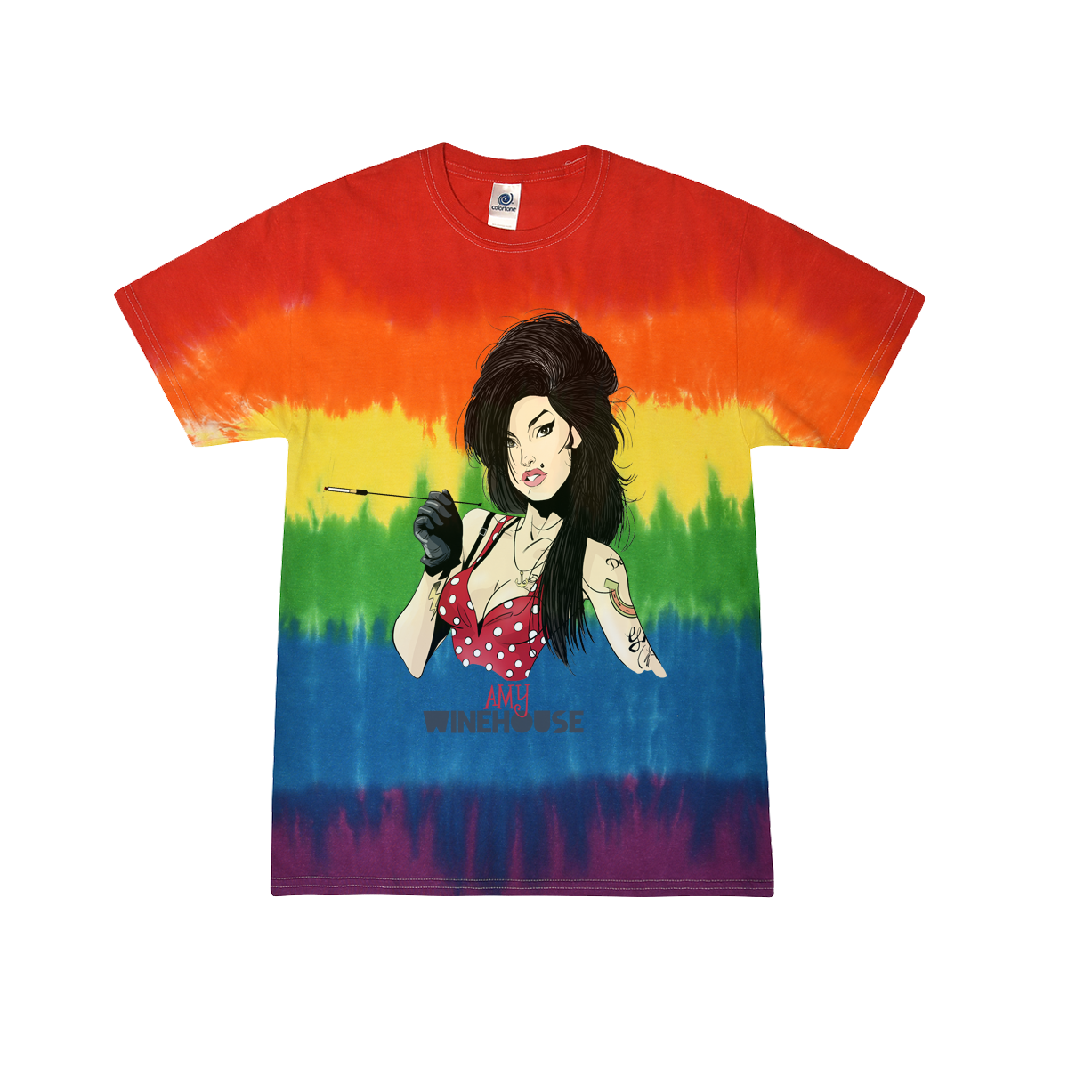 Amy Winehouse Tie Dye T-Shirt