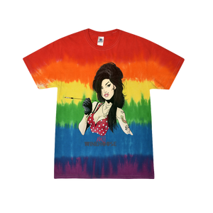 Amy Winehouse Tie Dye T-Shirt