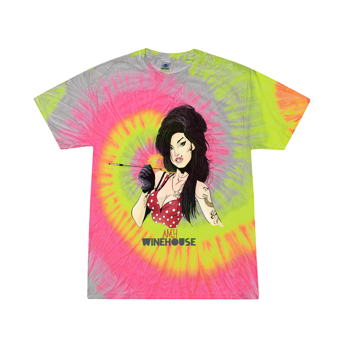 Amy Winehouse Tie Dye T-Shirt