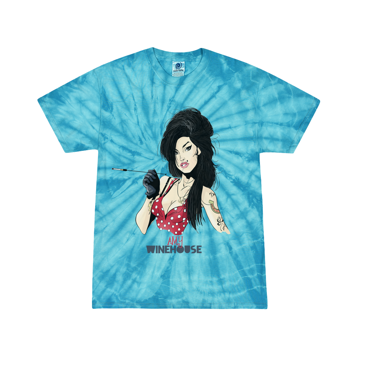 Amy Winehouse Tie Dye T-Shirt