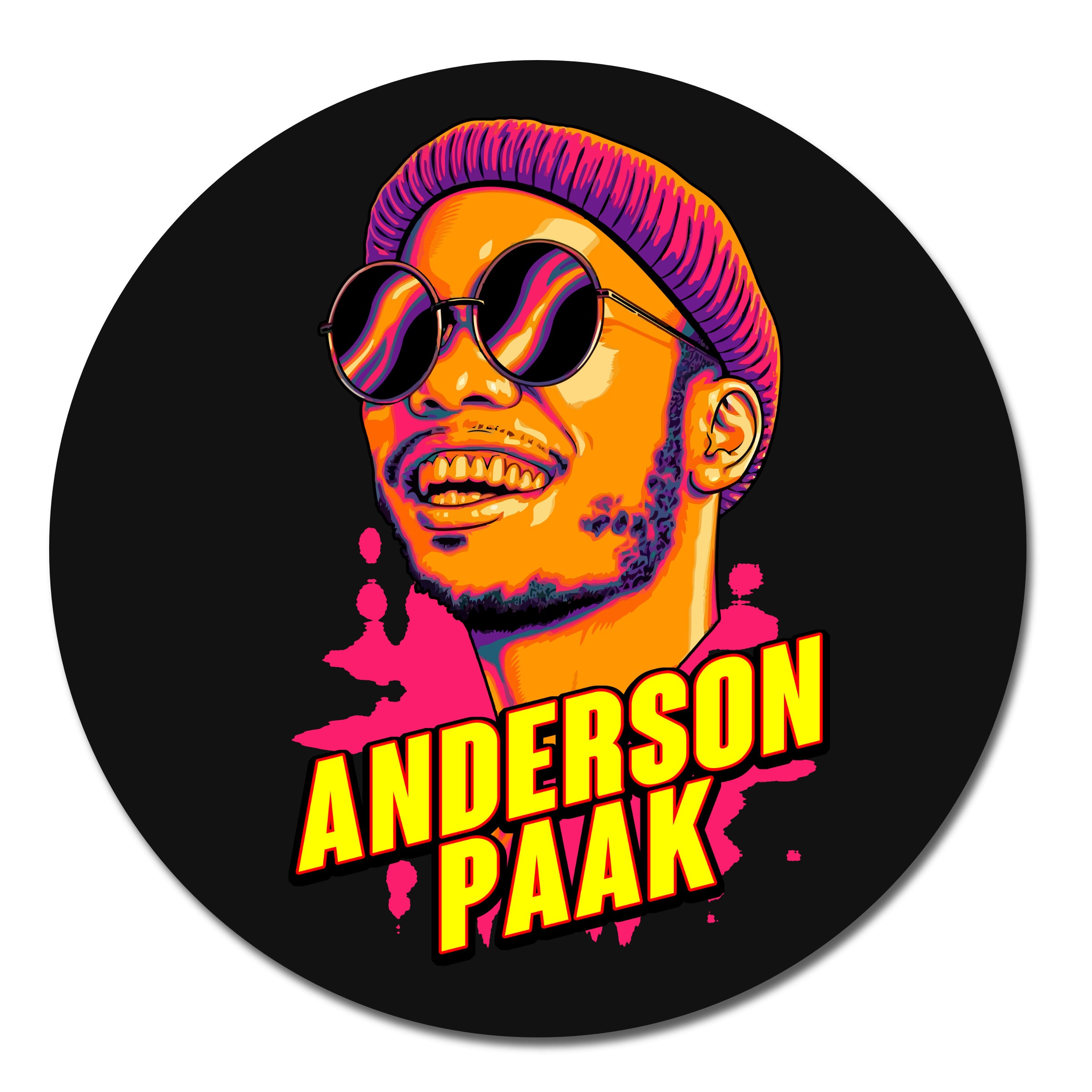 Anderson Paak Turntable Slipmat