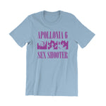 Load image into Gallery viewer, Apollonia 6 Sex Shooter Purple Logo T-Shirt
