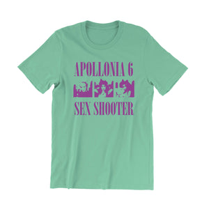 Apollonia 6 Sex Shooter Purple Logo T-Shirt