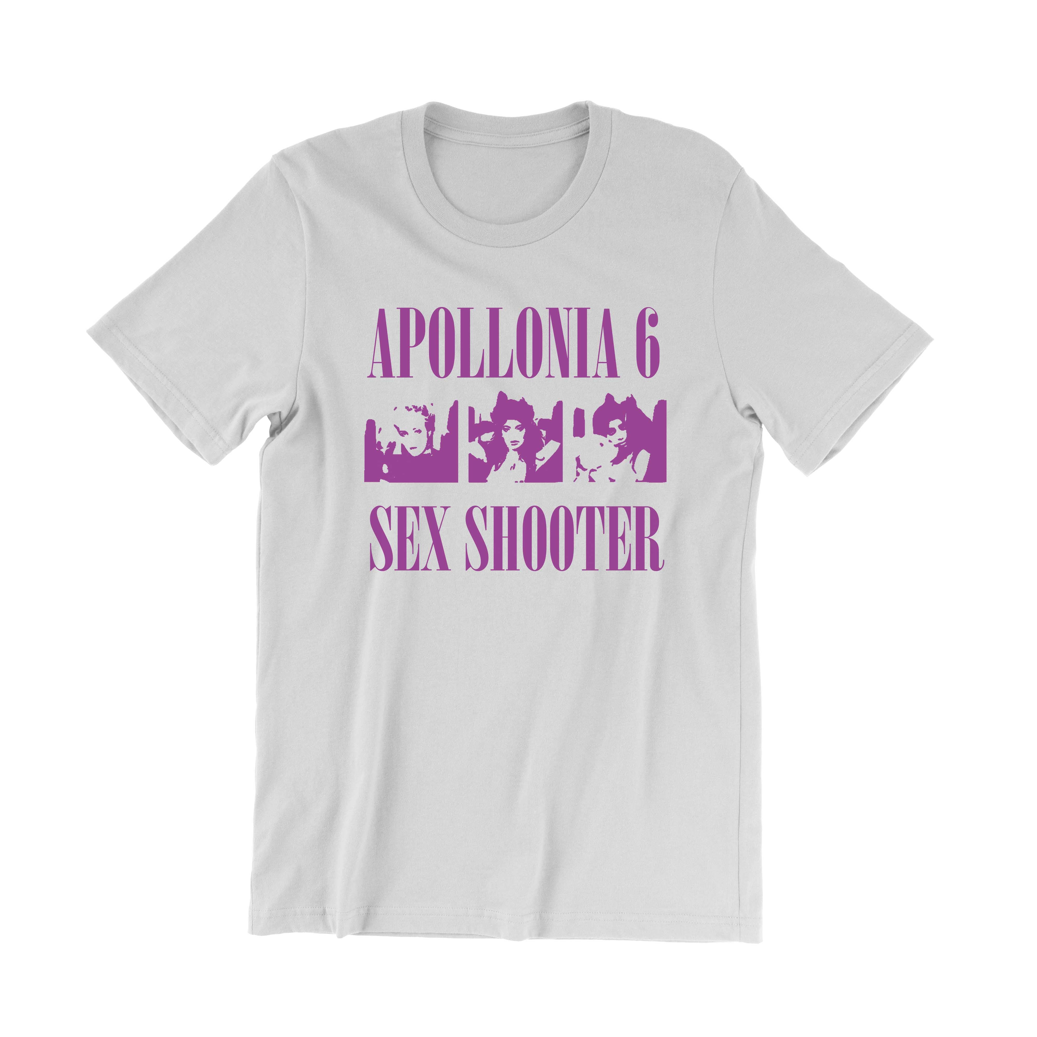 Apollonia 6 Sex Shooter Purple Logo T-Shirt