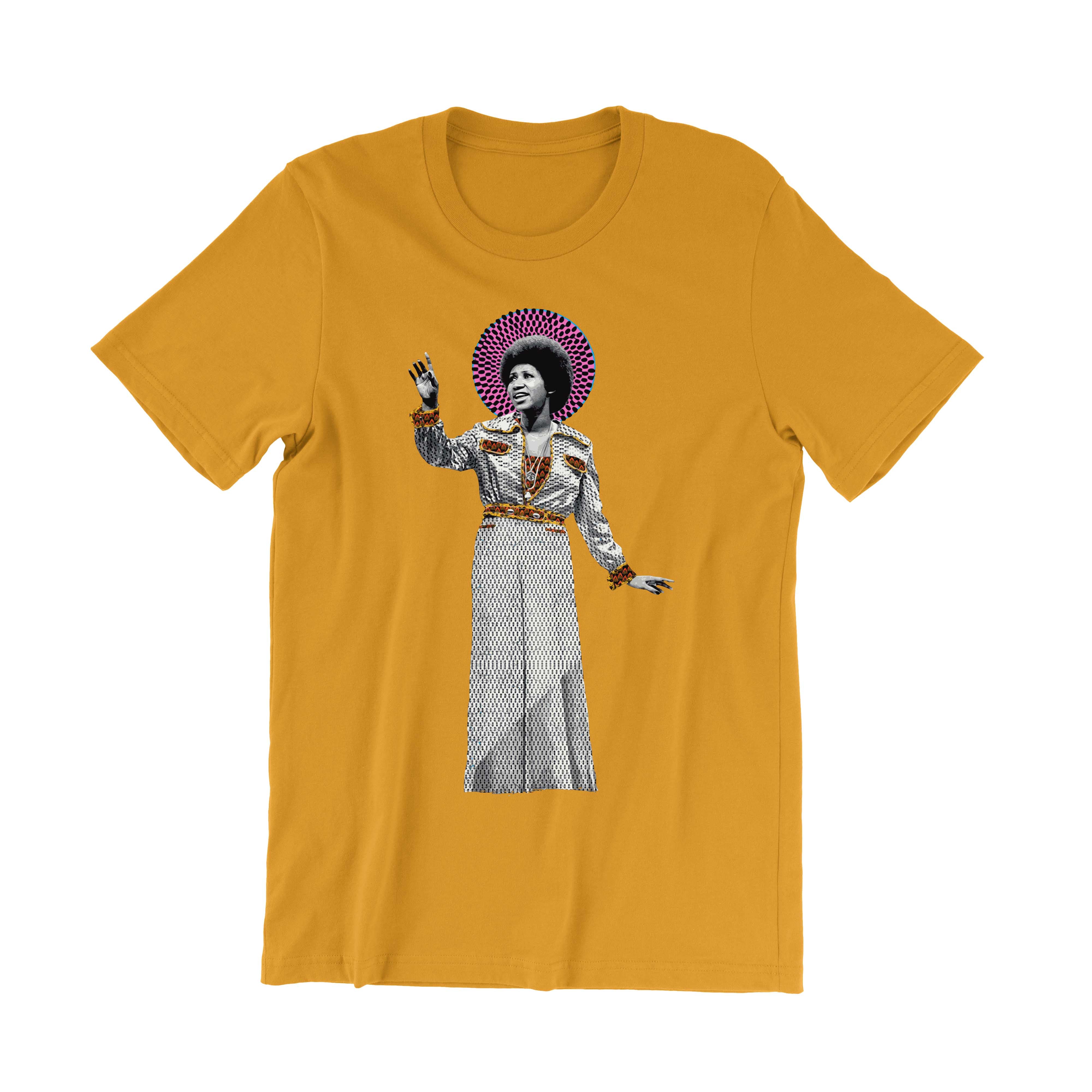 Aretha Franklin Point T-Shirt