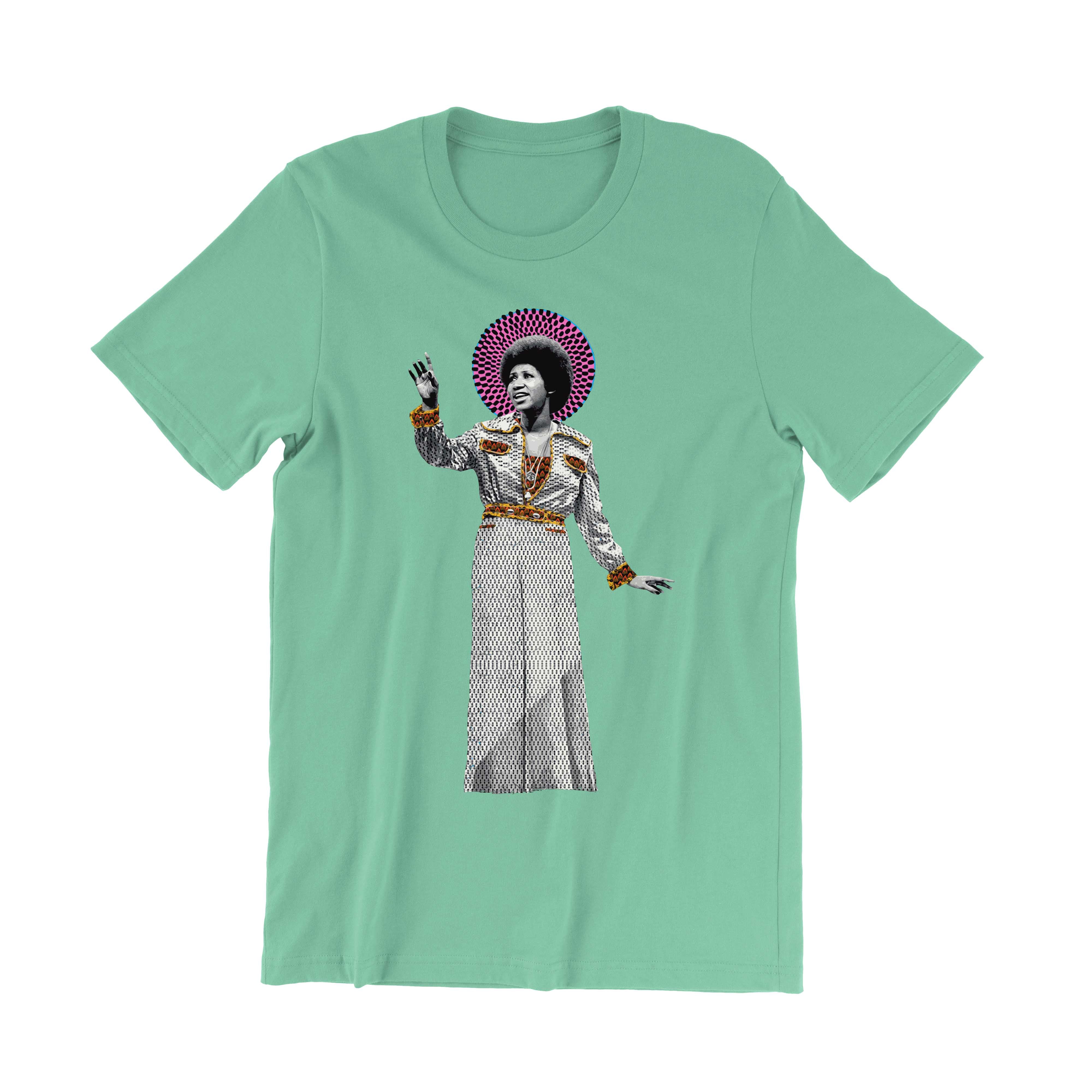 Aretha Franklin Point T-Shirt