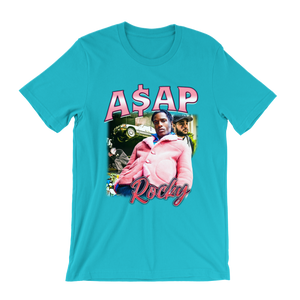 A$ap Rocky Pink Design T-Shirt