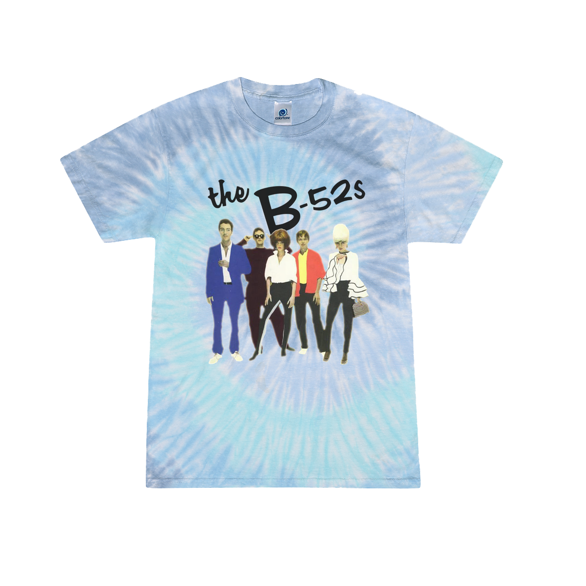 The B-52's Group Tie Dye T-Shirt