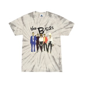 The B-52's Group Tie Dye T-Shirt