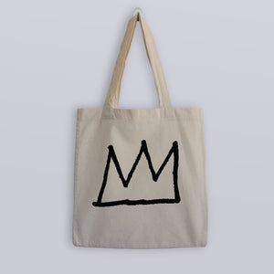 Basquiat Crown Tote Bag