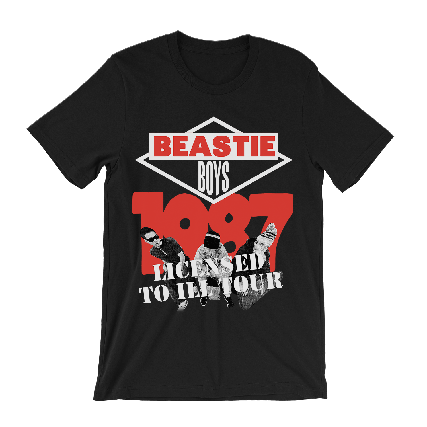 Beastie Boys 1987 Licensed To Ill Tour T-Shirt